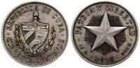 40 centavos 1915, Filadelfia, srebro próby 900, 