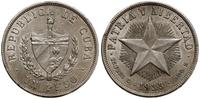 1 peso 1933, Filadelfia, srebro próby "900" 26.6