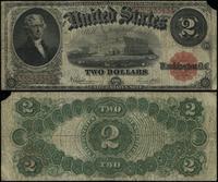 2 dolary 1917, seria D 33543343 A, czerwona piec