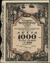 1 akcja na 1.000 marek polskich 20.06.1923, V em