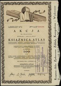 akcja na 100 złotych 7.11.1930, Lwów, seria A, n