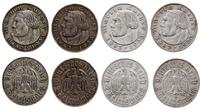 Niemcy, zestaw: 4 x 2 marki, 1933