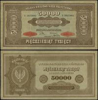 50.000 marek polskich 10.10.1922, seria I, numer
