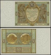 50 złotych 1.09.1929, seria DL, numeracja 703595