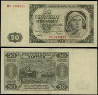 50 złotych 1.07.1948, seria DU, numeracja 029862