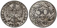 50 groszy 1938, Warszawa, żelazo niklowane, Jaeg