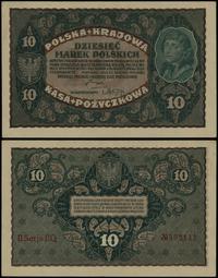 10 marek polskich 23.08.1919, seria II-EQ, numer