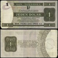 bon na 1 dolara 1.10.1979, seria HD, numeracja 1