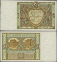 50 złotych 1.09.1929, seria DL, numeracja 703593