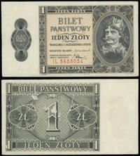 1 złoty 1.10.1938, seria IL, numeracja 8688054, 