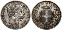 5 lirów 1879 R, Rzym, srebro próby '900', 24.84 