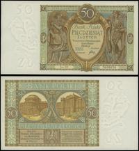 50 złotych 1.09.1929, seria DX, numeracja 760885