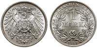 1 marka 1911 A, Berlin, piękna moneta, AKS 2, Ja