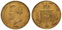 20.000 reis 1864, złoto 17.87 g