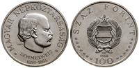 100 forintów 1968 BP, Budapeszt, 150 - lecie uro