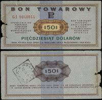 bon na 50 dolarów 1.10.1969, seria GI, numeracja