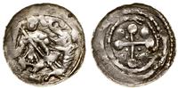 denar bez daty (ok. 1120–ok. 1136), Aw: Rycerz p