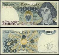1.000 złotych 1.06.1982, seria KF, numeracja 054