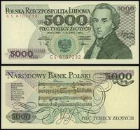5.000 złotych 1.12.1988, seria CS, numeracja 810