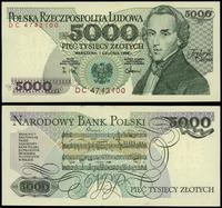 5.000 złotych 1.12.1988, seria DC, numeracja 474