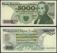 5.000 złotych 1.12.1988, seria DY, numeracja 117