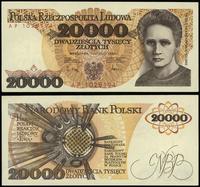 20.000 złotych 1.02.1989, seria AP, numeracja 10