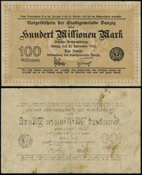 Polska, 100 milionów, 22.09.1923