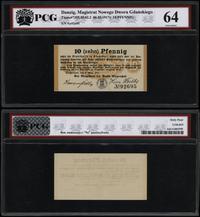 10 fenigów 6.03.1917, numeracja 92695, delikatne