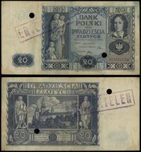20 złotych 11.11.1936, seria AS, numeracja 30348