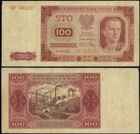 100 złotych 1.07.1948, 20, liczne złamania, ubyt