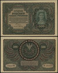 500 marek polskich 23.08.1919, seria I-BK, numer