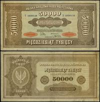 50.000 marek polskich 10.10.1922, seria T, numer