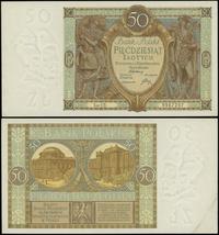 50 złotych 1.09.1929, seria EB, numeracja 998729