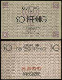50 fenigów 15.05.1940, numeracja 850267 w kolorz