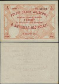 1 korona 1914, Kraków, edycja II, seria V, numer