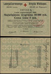 los wartości 5 marek wrzesień 1920, numeracja 19