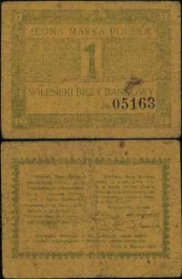 bon na 1 markę polską 31.01.1920, numeracja 0516