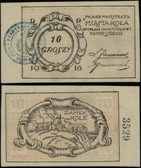10 groszy 1916, numeracja 3529, piękne i rzadkie
