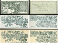 zestaw 3 banknotów, 1 x 200 złotych Jan Paweł II