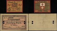 zestaw 2 bonów 1918–1921, w zestawie: 20 marek K