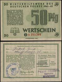 50 fenigów 1941–1942, wypełniony, niewykorzystan
