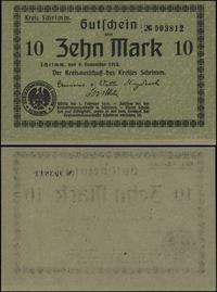 Wielkopolska, 10 marek, ważne od 4.11.1918 do 1.02.1919