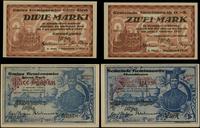 Śląsk, zestaw bonów: 2 marki i 5 marek, ważne do 1.10.1921