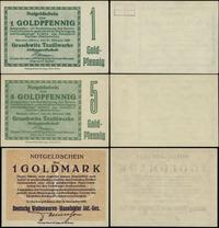 zestaw 3 bonów 1923, Zielona Góra, 1 goldmarka 1