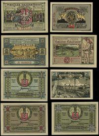 Śląsk, zestaw 4 bonów, 1921–1923