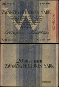 20 milionów marek wrzesień 1923, numeracja 00842