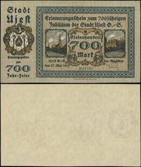 700 marek 27.05.1923, numeracja 09303, banknot j