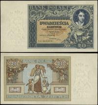 20 złotych 20.06.1931, seria DH. , numeracja 665