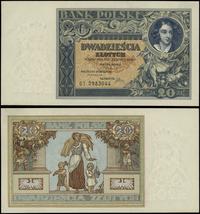 20 złotych 20.06.1931, seria DT. , numeracja 598
