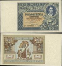 20 złotych 20.06.1931, seria DK. , numeracja 639